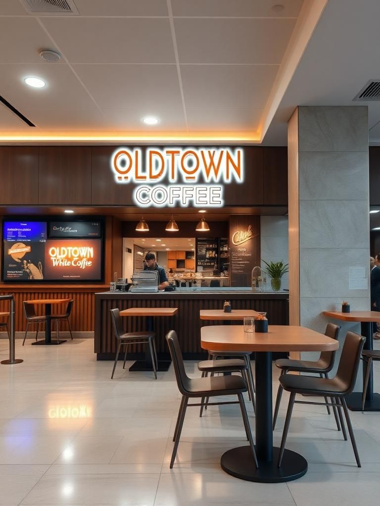 OLDTOWN White Coffee @ Senai Airport