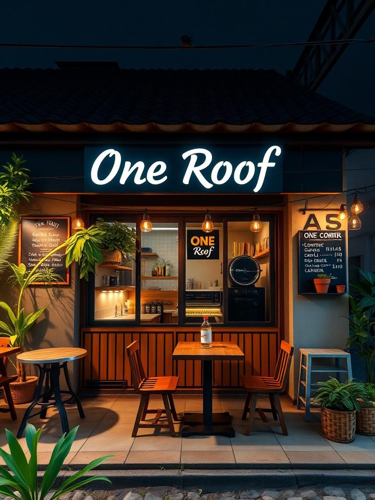 One Roof Cafe - LUYANG PERDANA 1 One Roof Cafe – LUYANG PERDANA