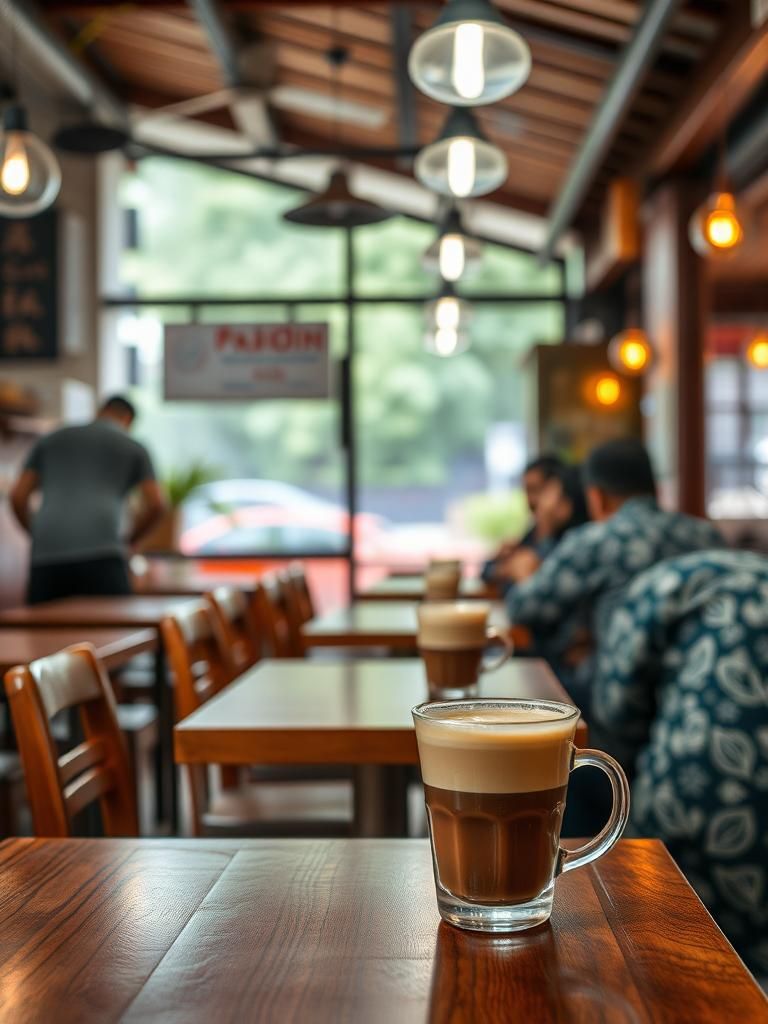 Pa’din Kopi Ais Ikat Tepi Ara Kuda