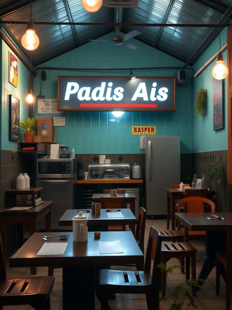 Padin Kopi Ais ( Caw. 2, Bukit Permata, Lumut, Perak )