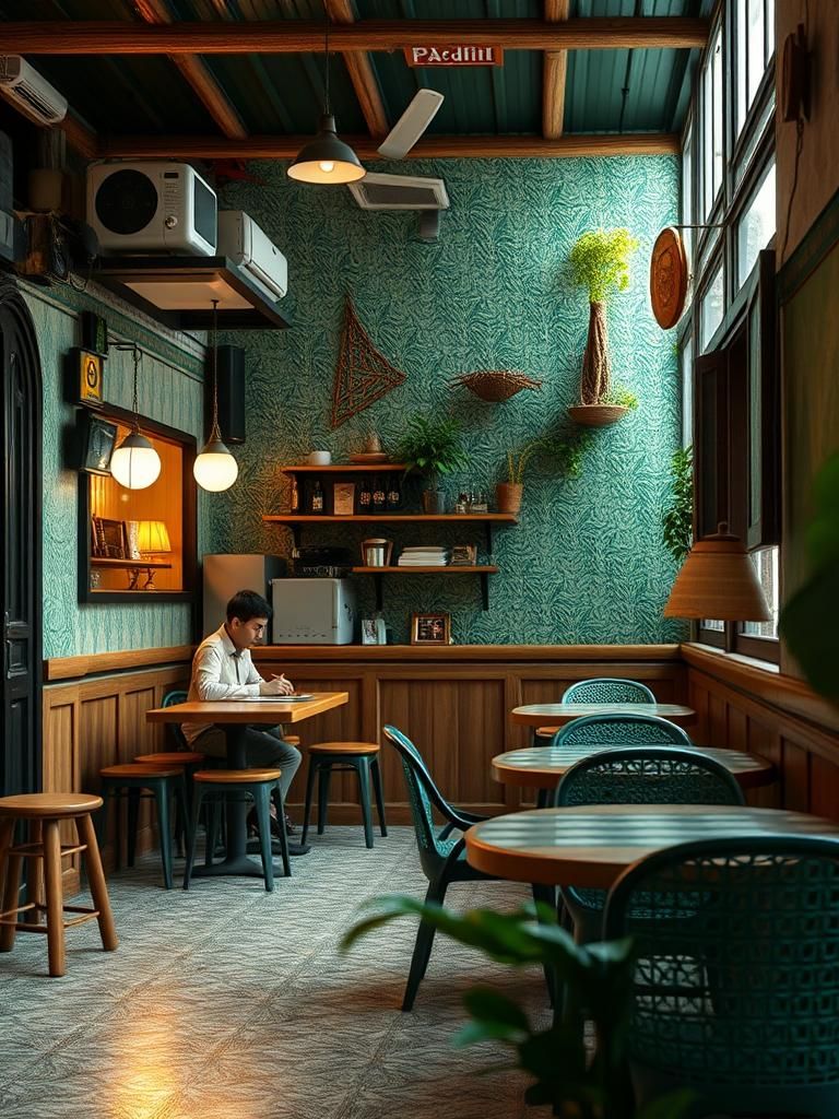 Pa’din Kopi Ais Ikat Tepi @ Semenyih