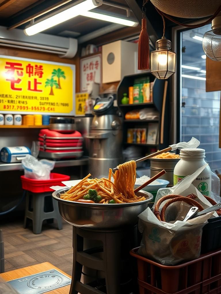 Panchor Mee hawker