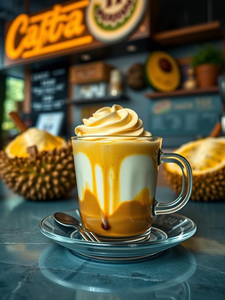 Pasta Kertas Coffeecino Durian Tunggal 1 Pasta Kertas Coffeecino Durian Tunggal
