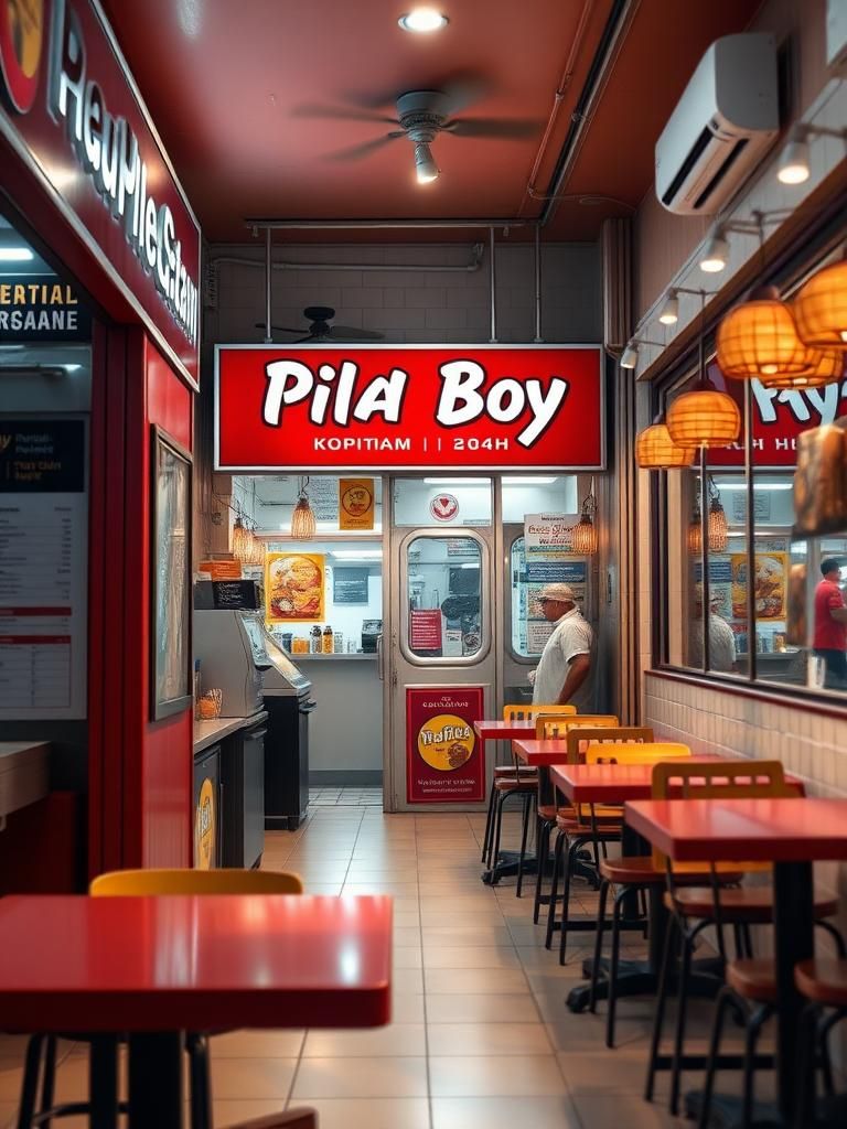 Pilah Boy Kopitiam 游艺场 老字号 禄镇园 茶室 1 Pilah Boy Kopitiam 游艺场 老字号 禄镇园 茶室
