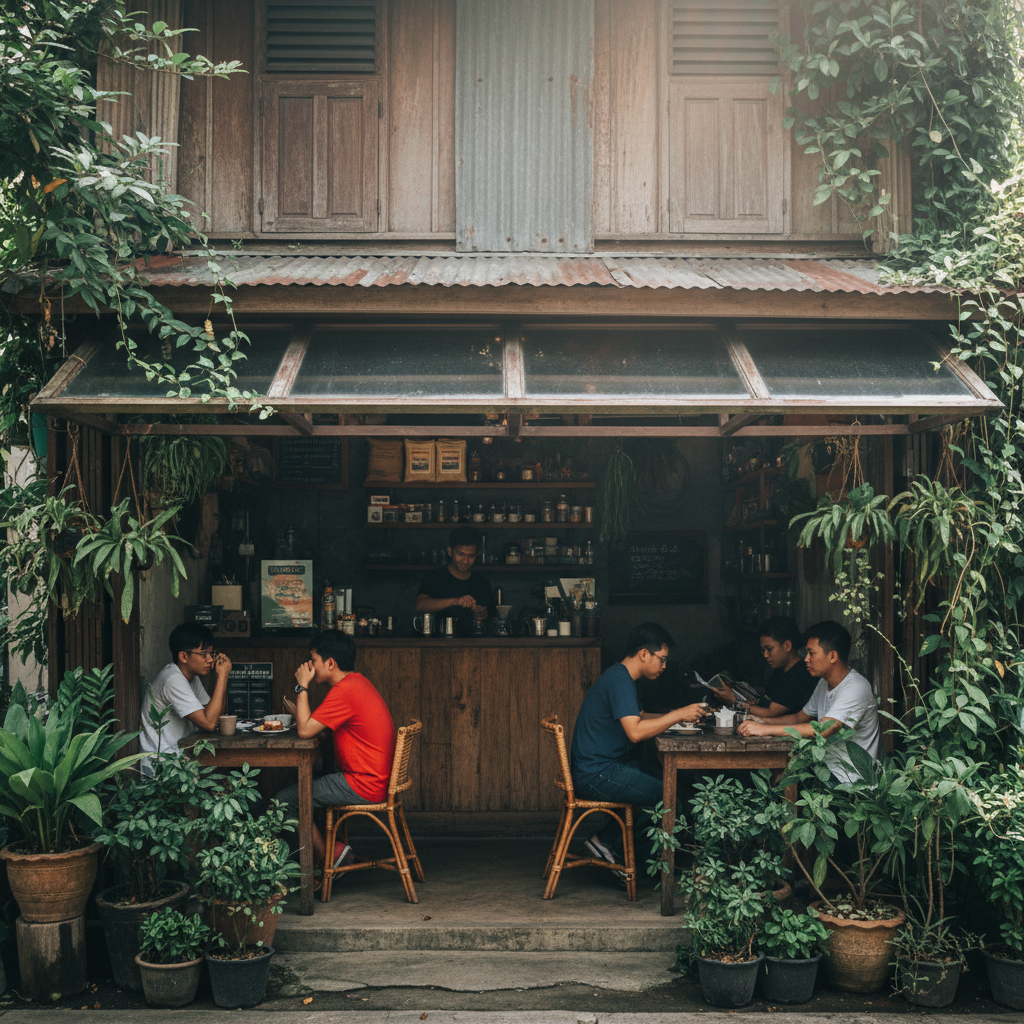Pokok dan Kopi: Tumbuhan Serlahan Indah