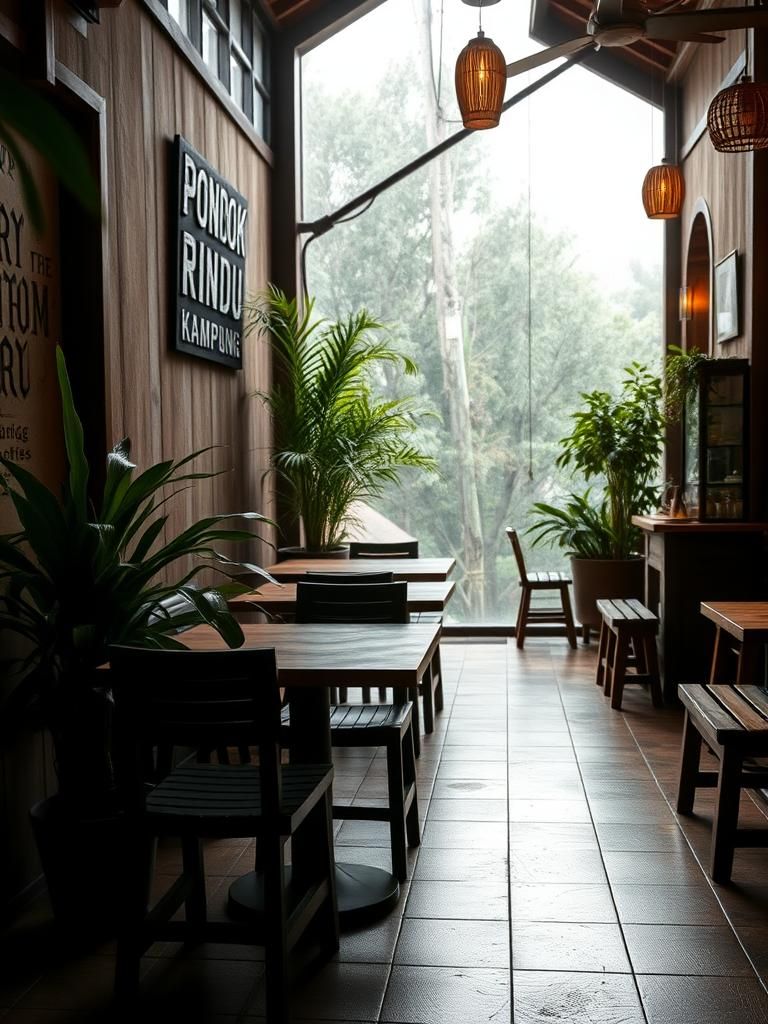 Pondok RINDU Kampung Cafe, Lounge and Coffee Bar 1 Pondok RINDU Kampung Cafe, Lounge and Coffee Bar