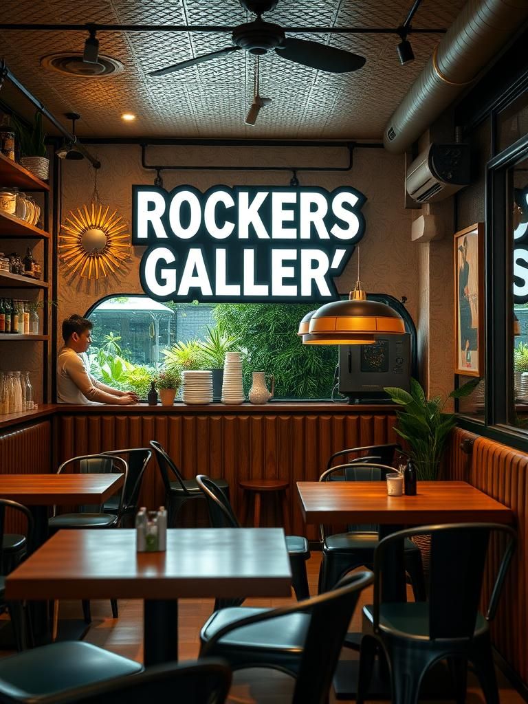 ROCKERS GALLERY CAFE