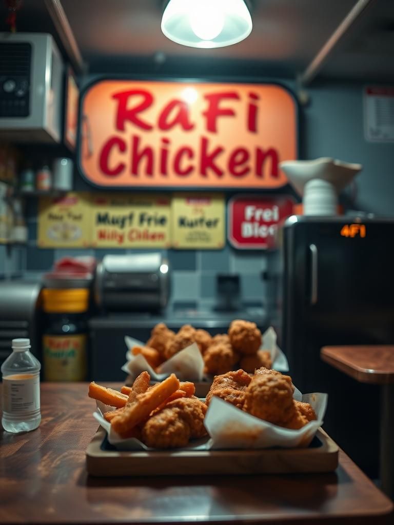Rafi’ fried chicken
