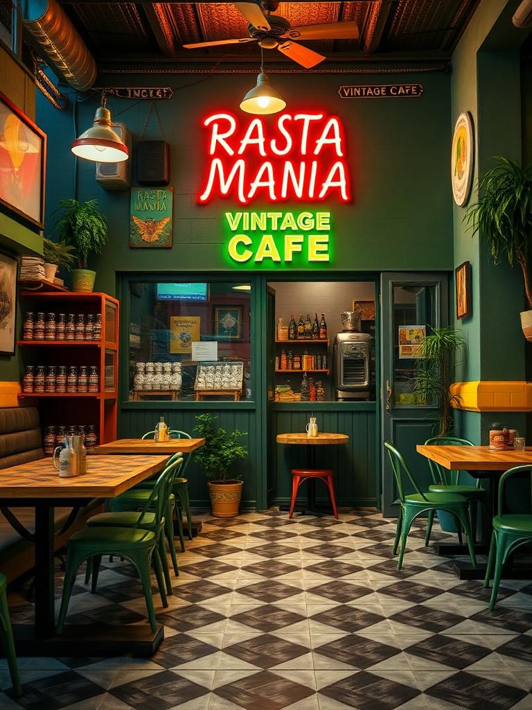 Rasta Mania Vintage Cafe 1 Rasta Mania Vintage Cafe