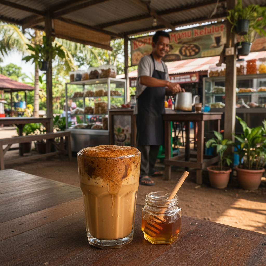 Resipi Kopi Ais Mamu Kelulut Terbaik