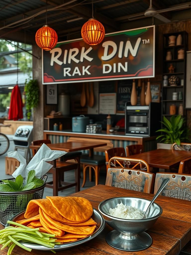 Riverside by Pak Din, Roti Canai Kari Kambing