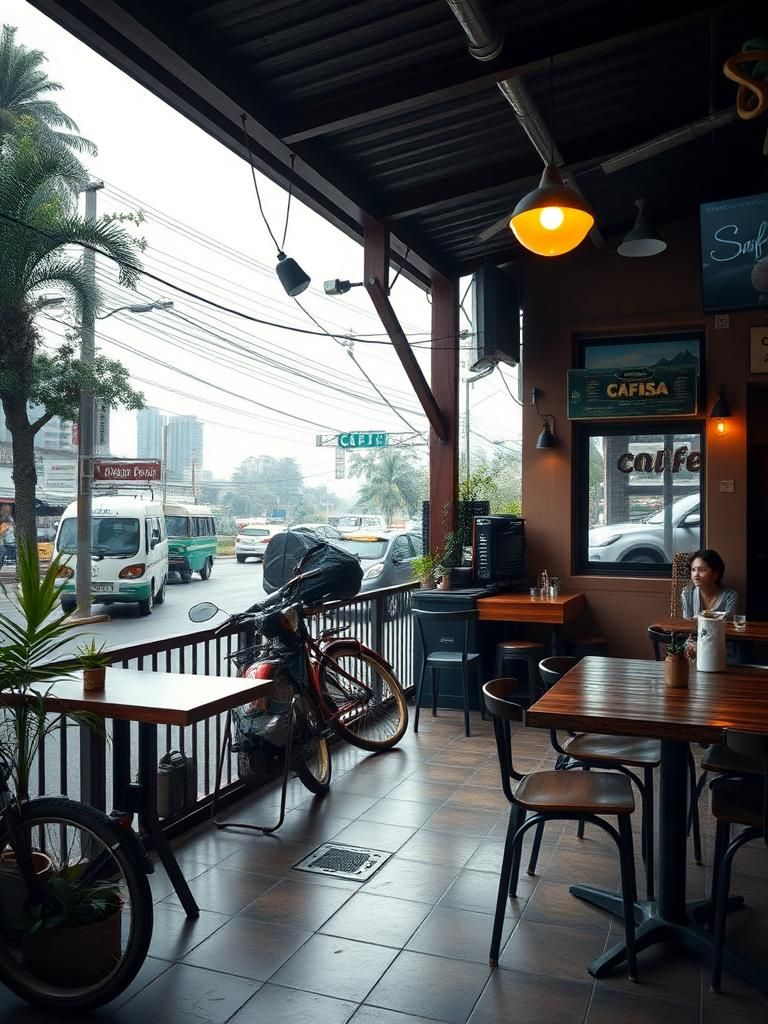 Roadside Coffee Dambai