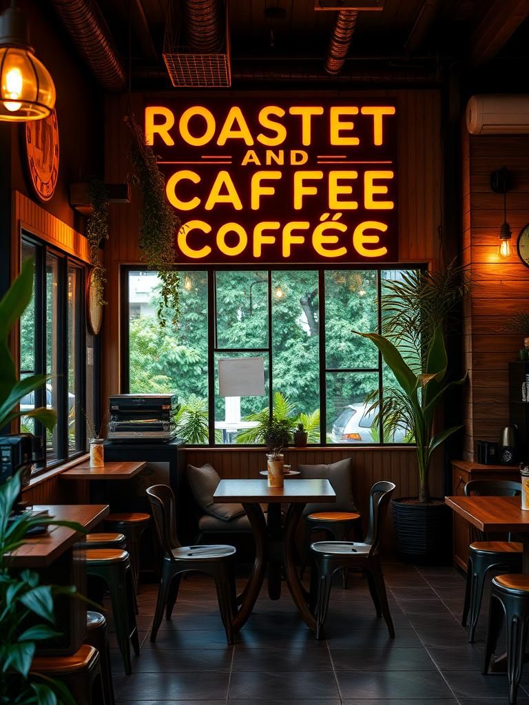 Roast & Coffee - Retro Garden 1968's 1 Roast & Coffee – Retro Garden 1968’s