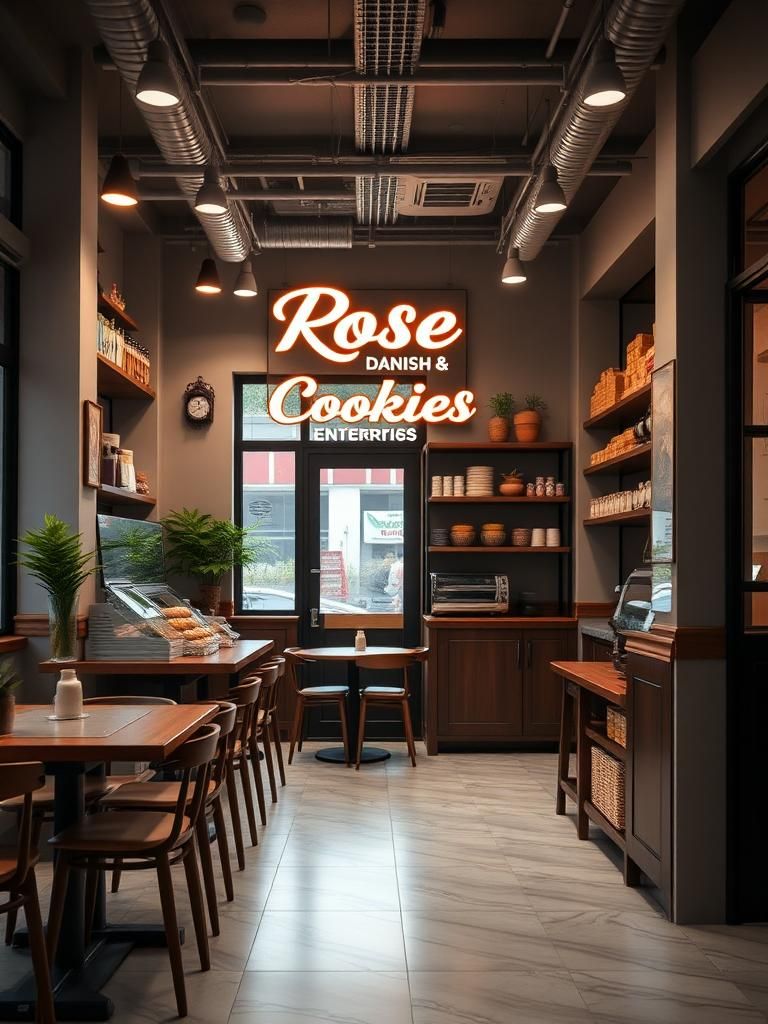 Rose Danish & Cookies Enterprise 1 Rose Danish & Cookies Enterprise