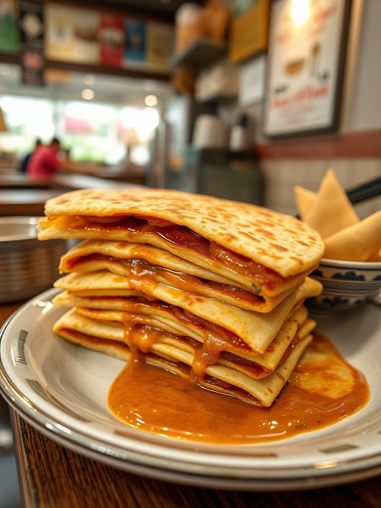Roti Canai Kari Kambing Sedap