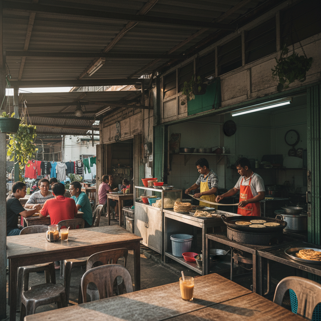 Roti Canai Sedap Di Kedai Mama