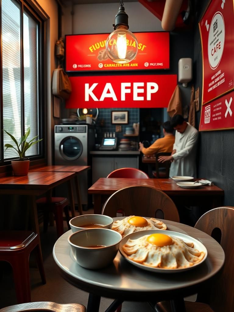 SARAPAN PAGI ROTI CANAI ,NASI LEMAK VIRAL “KAKMAH ABE G“