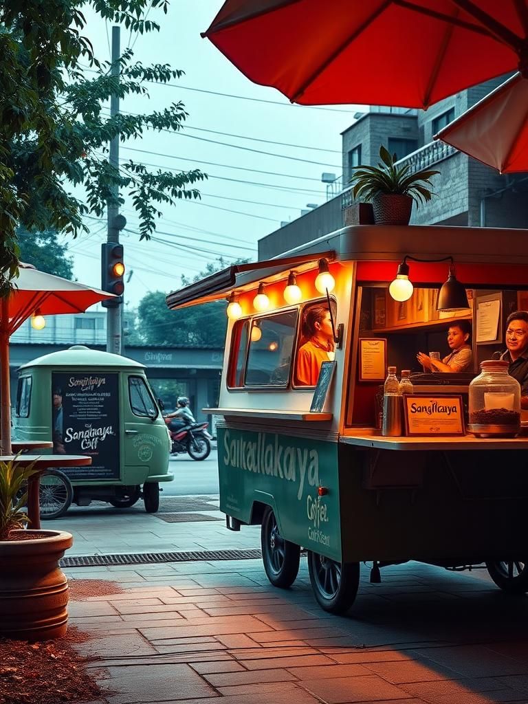 Sangkaya coffee truck