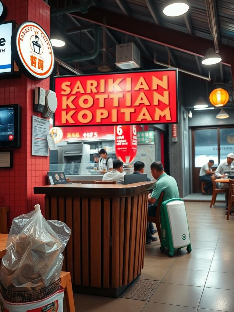 Sarikeian Kopitiam 泗里街吹水站