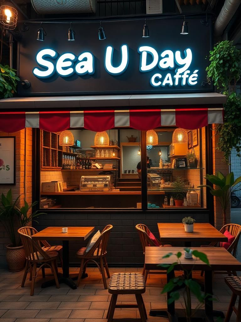 Sea U Day Night Cafe 早晚有伴