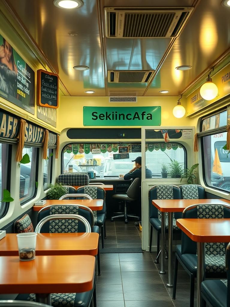 Sekinchan Bus Cafe 1 Sekinchan Bus Cafe