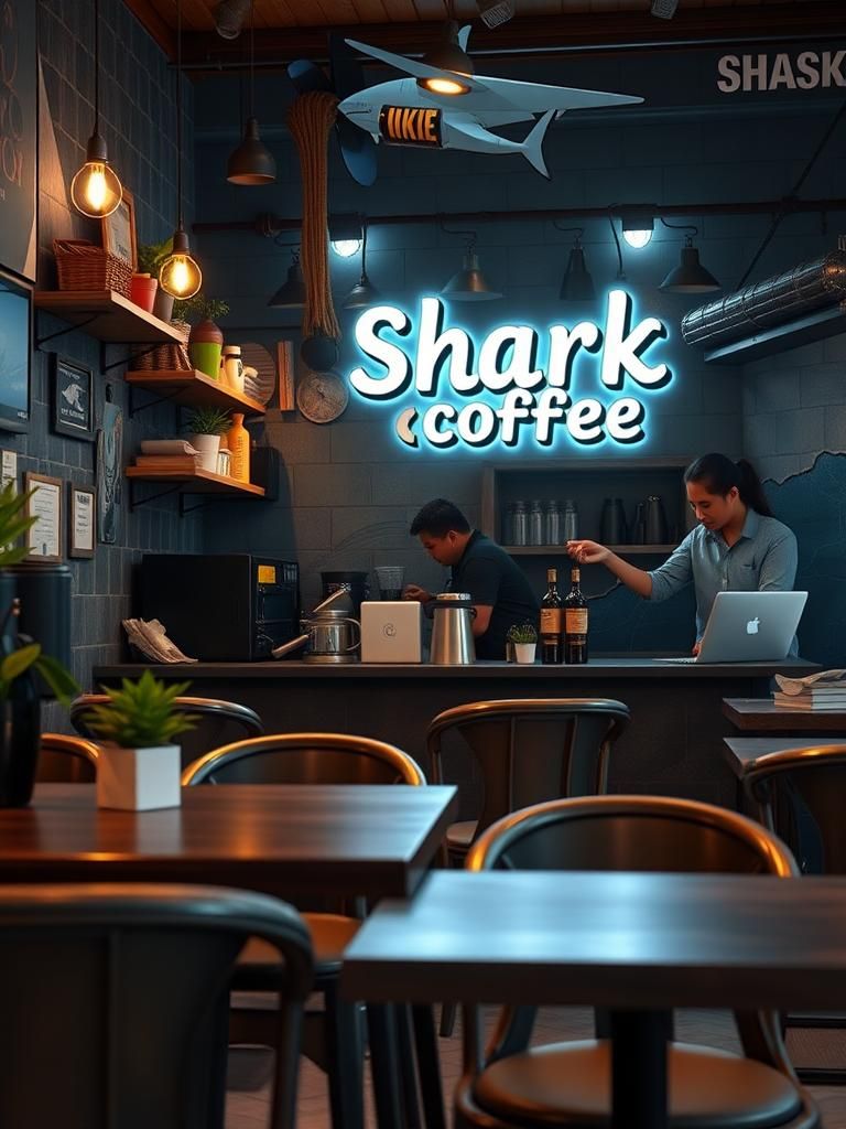 Shark coffee 1 Shark coffee