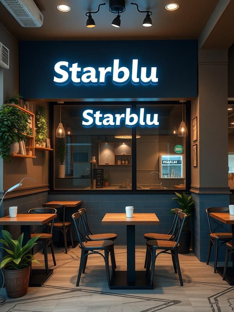 Starblu cafe 秘密基地