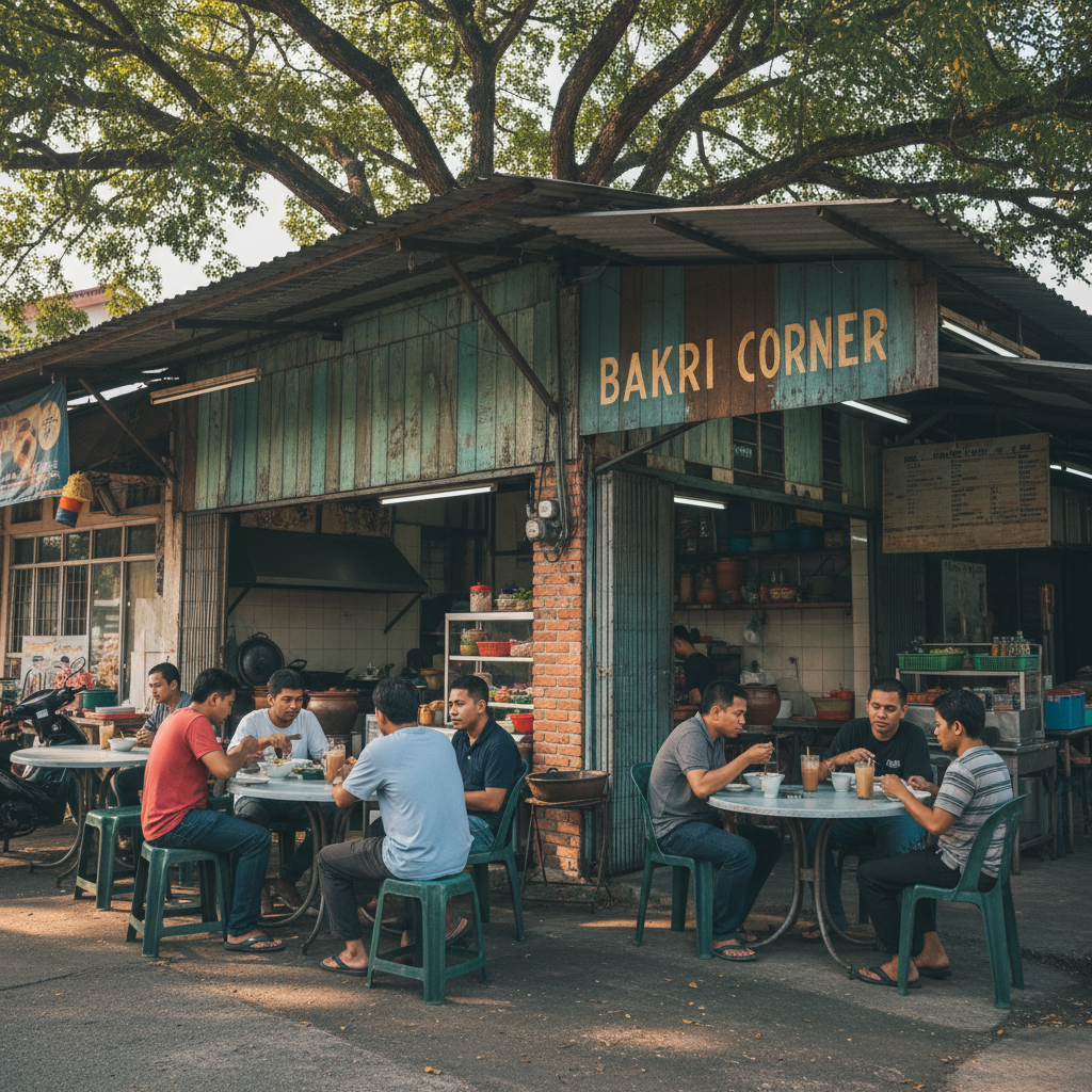 Bakri Corner 1 Sudut Bakri | Destinasi Menarik & Makanan Sedap
