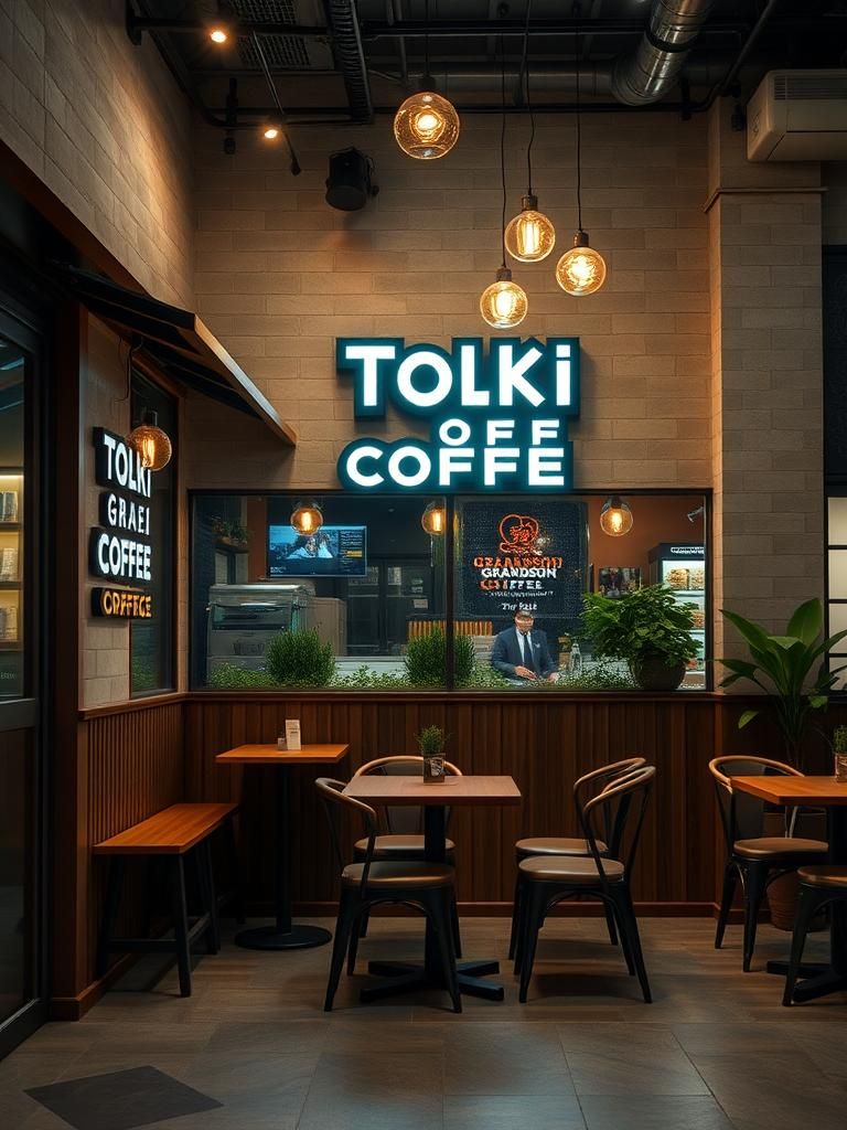 TOKKI GRANDSON COFFEE / TOKKI NIGHT CAFE 1 TOKKI GRANDSON COFFEE / TOKKI NIGHT CAFE