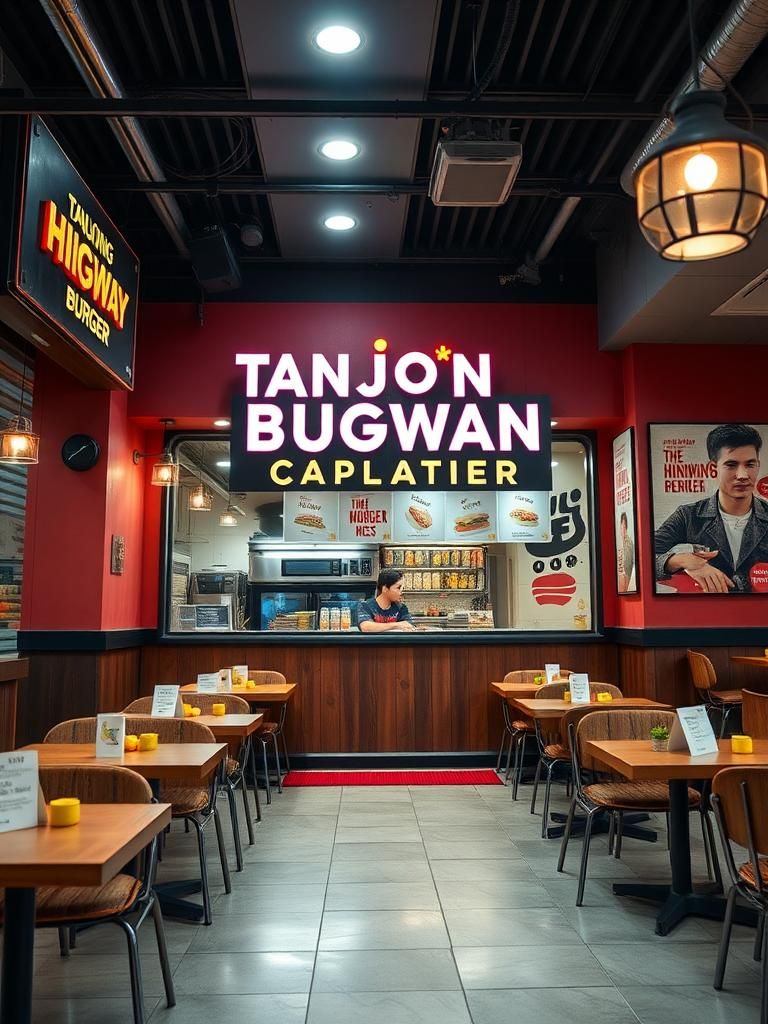 Tanjong Highway Burger 1 Tanjong Highway Burger