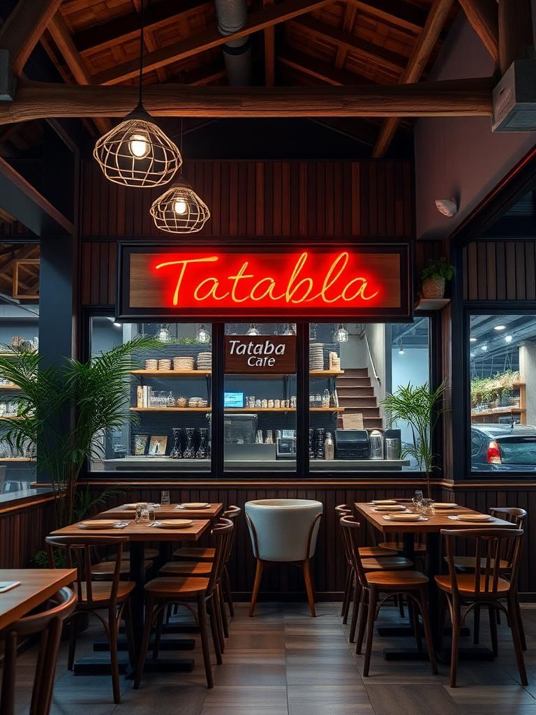 Tataba Cafe, Kiaburi Plaza, Ranau, Sabah
