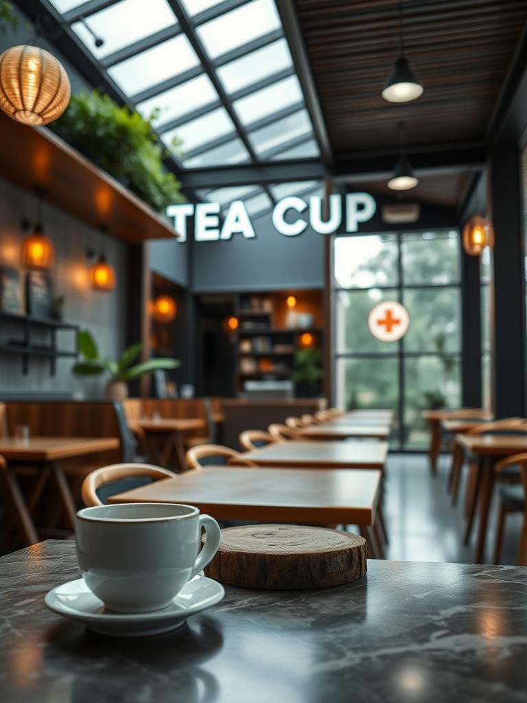Tea Cup By Ributz Station 1 Tea Cup By Ributz Station