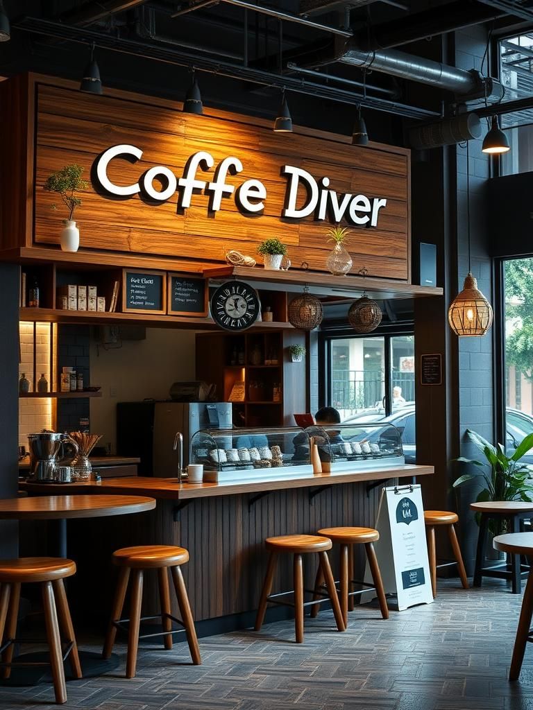 The Coffee Diver® | Modern Classic Kopi Stall