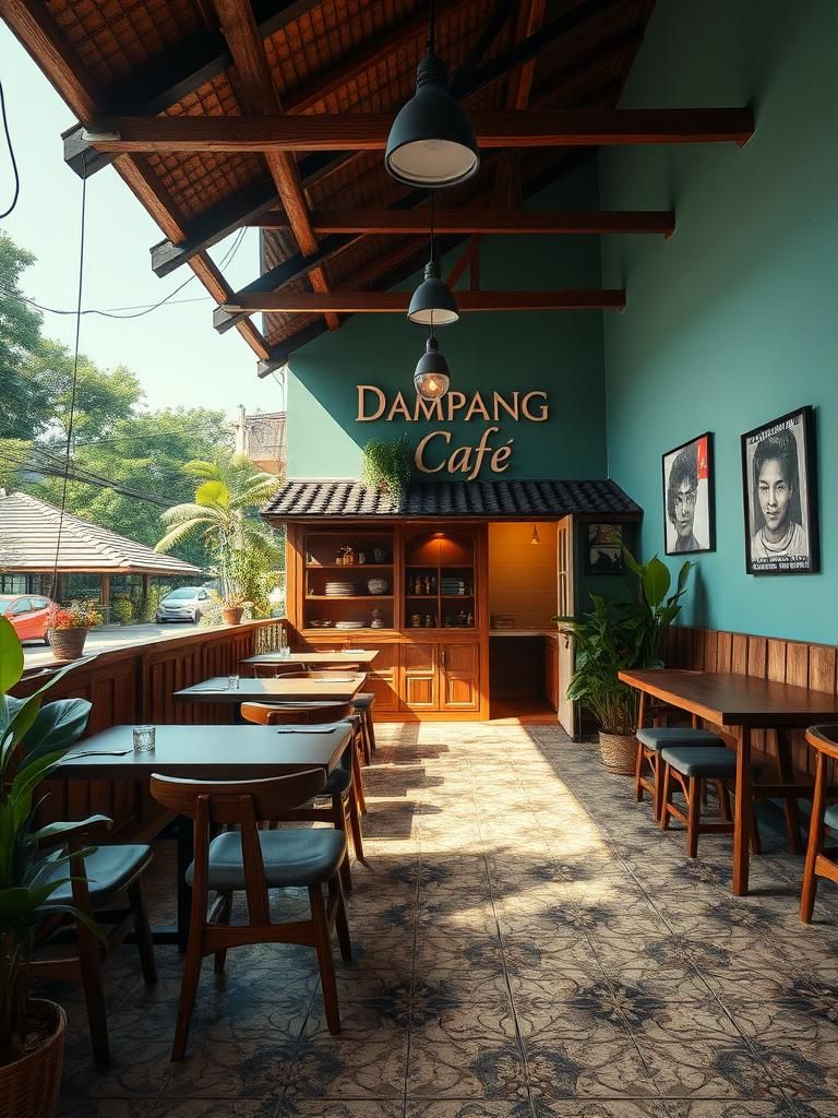 The Dahan Haus, Kampung Cafe 1 The Dahan Haus, Kampung Cafe