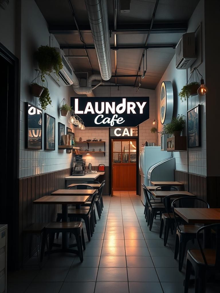 The Laundry Cafe 24 hours 1 The Laundry Cafe 24 hours