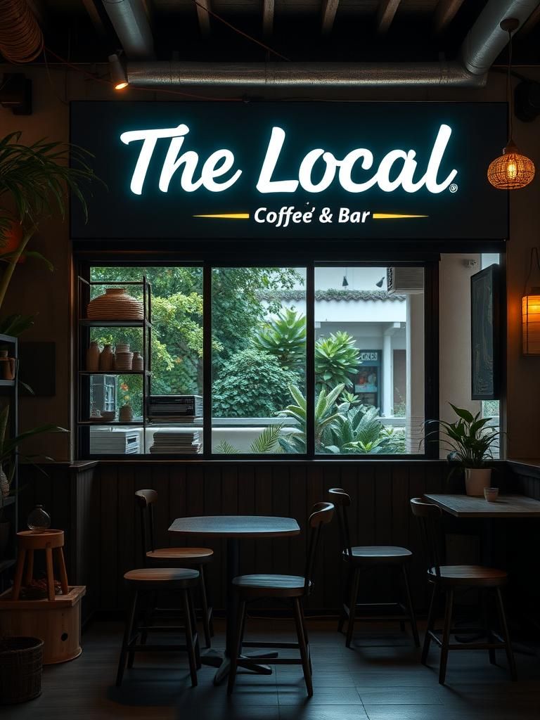 The Local’s Coffee & Bar 洛克西餐厅 【安顺，Teluk Intan】