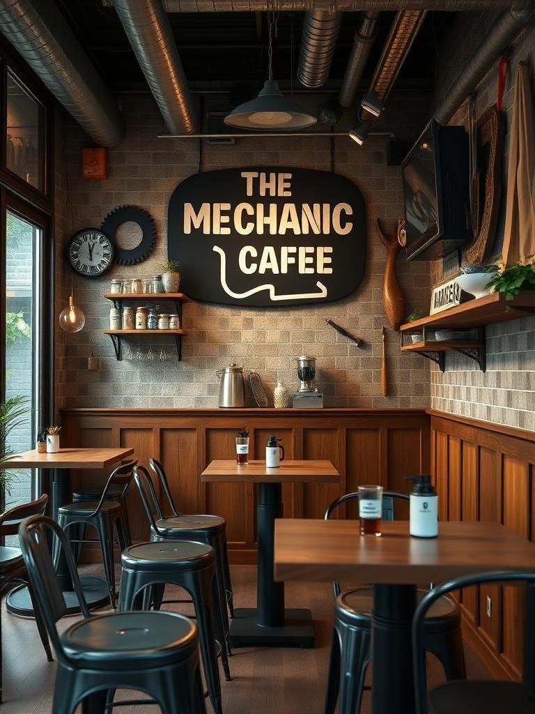 The Mechanic Cafe 1 The Mechanic Cafe