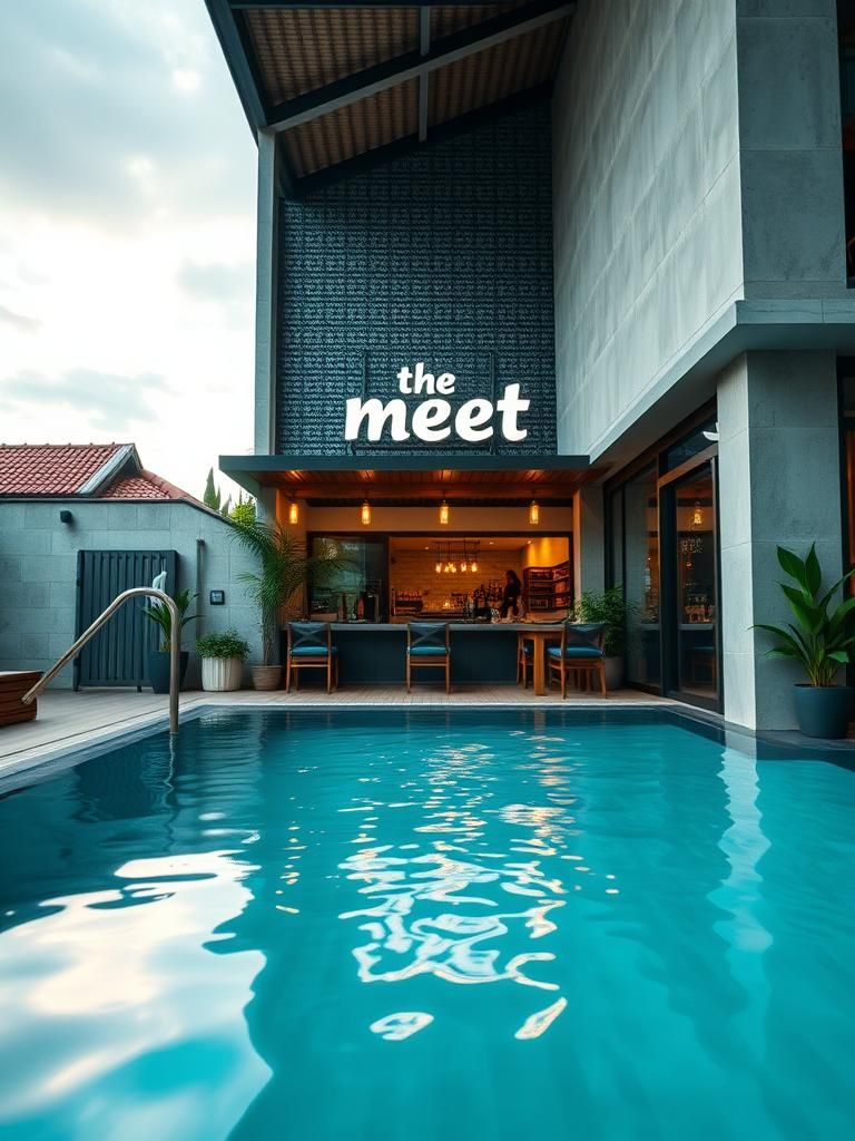 The Meet Cafe & poolstay