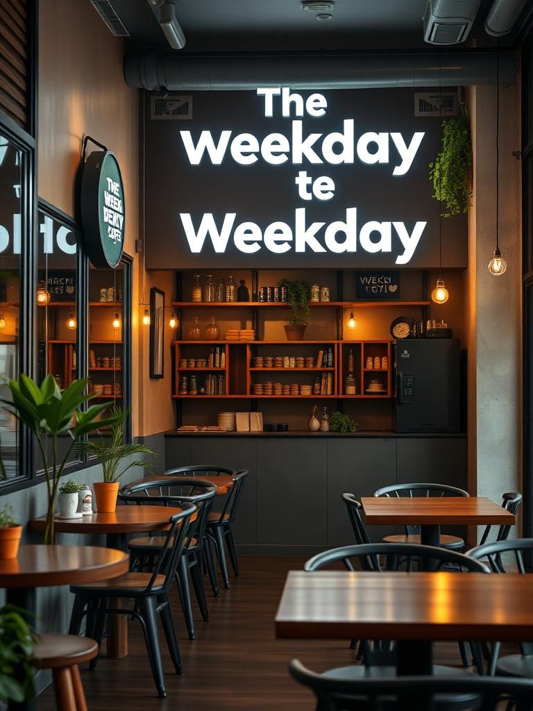 The Weekday Cafe