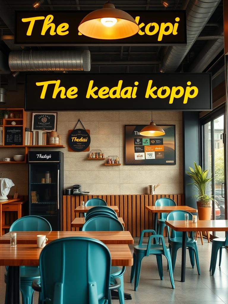 The kedai kopi company