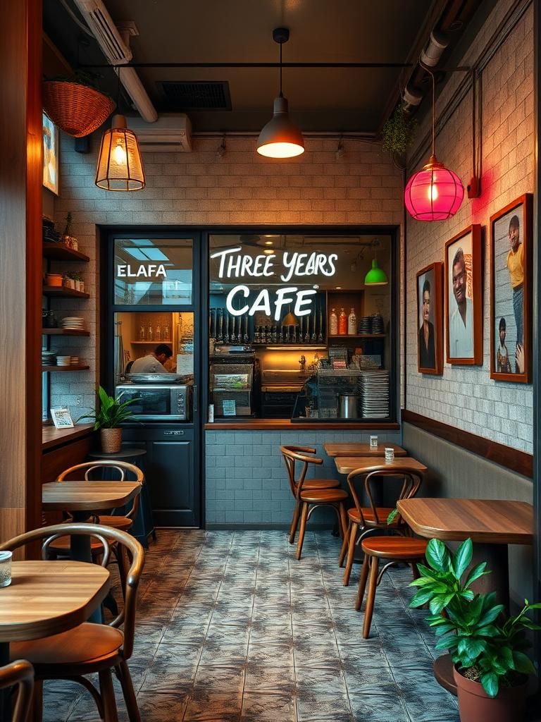 Three Years Old Cafe