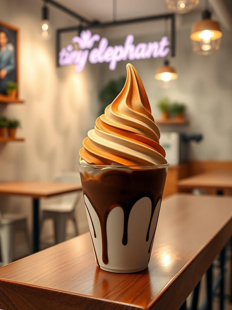 Tiny Elephant – Soft Serve & Coffee