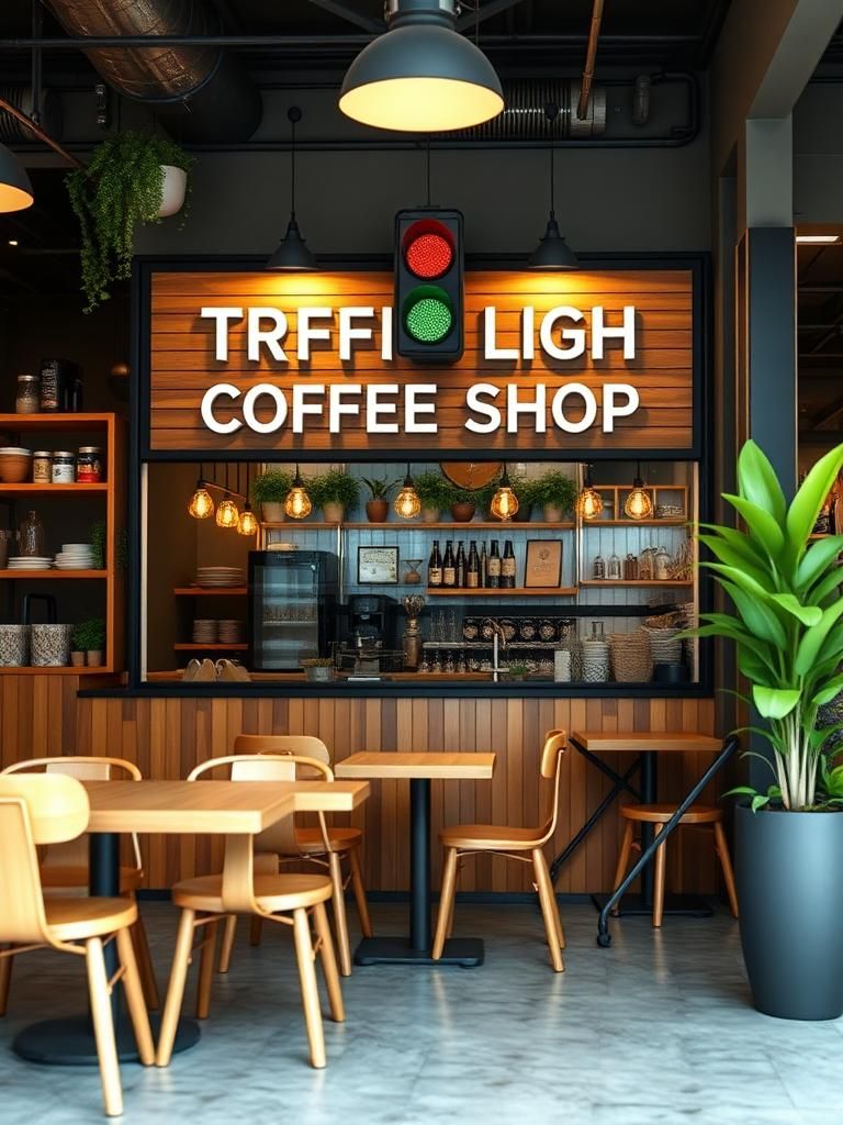 Traffic Light Coffee Shop 1 Traffic Light Coffee Shop