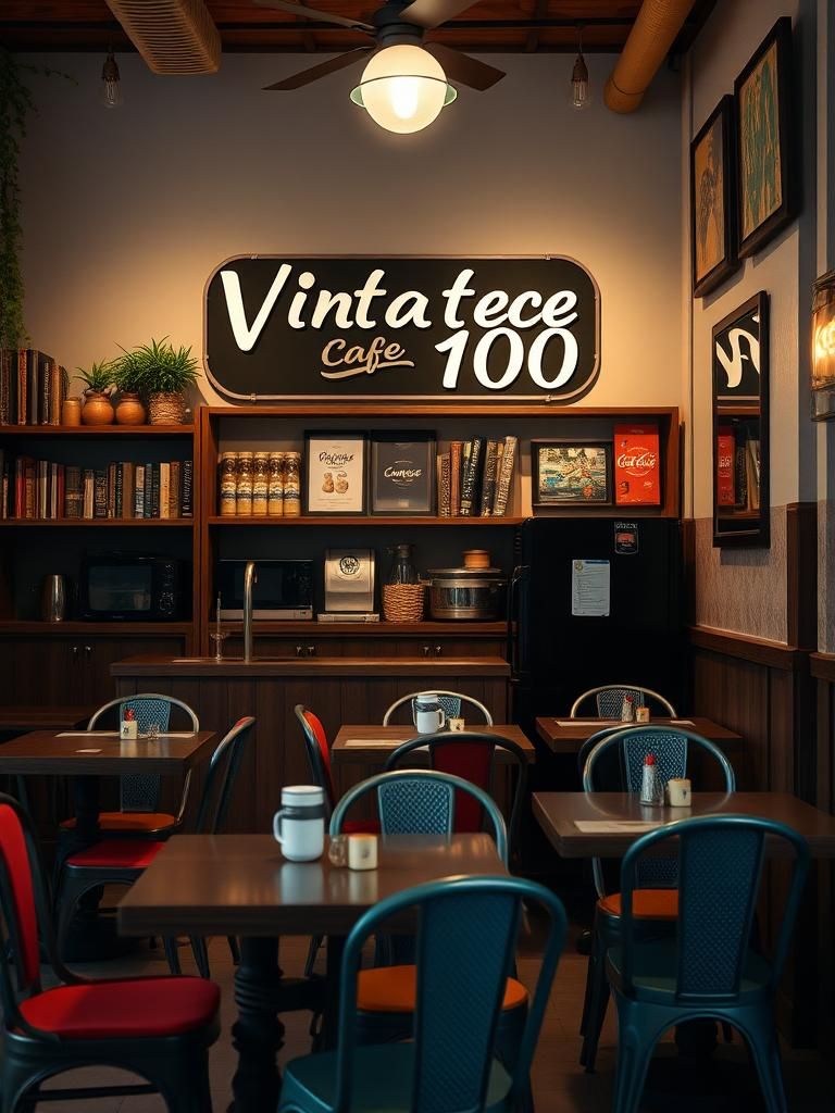 Vintage Cafe No100