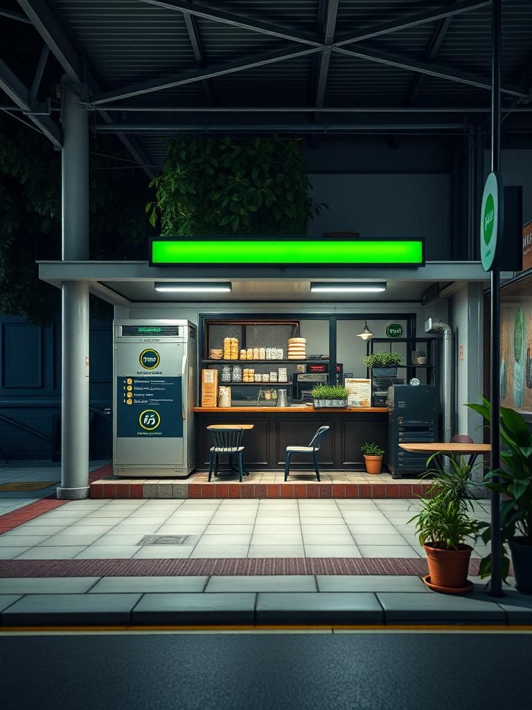 Vstation(bus stop)