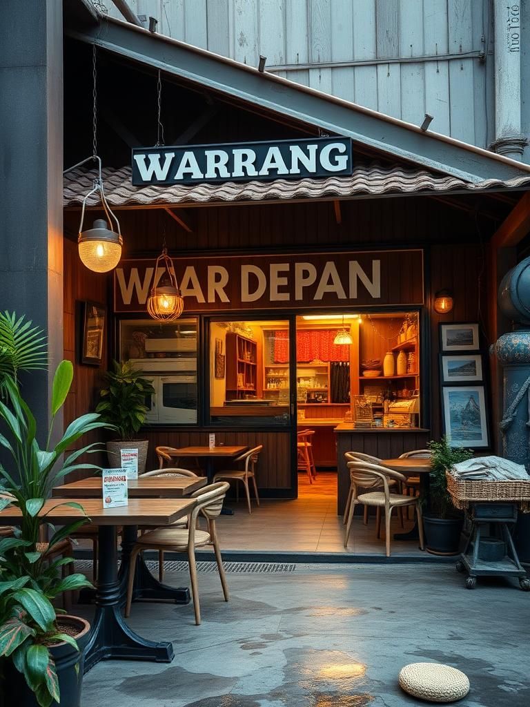 WARUNG DEPAN JAMBATAN