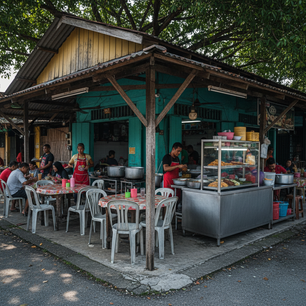 Warong Cik Tiey D Cona | Makanan Tradisional
