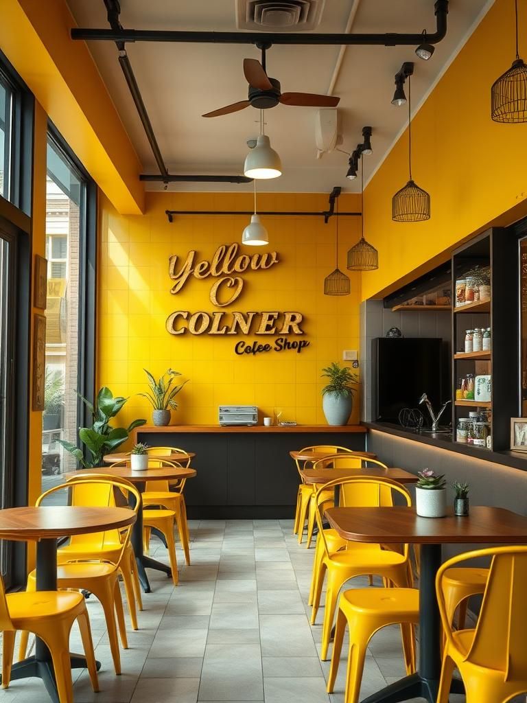 Yellow Conner Coffe Shop