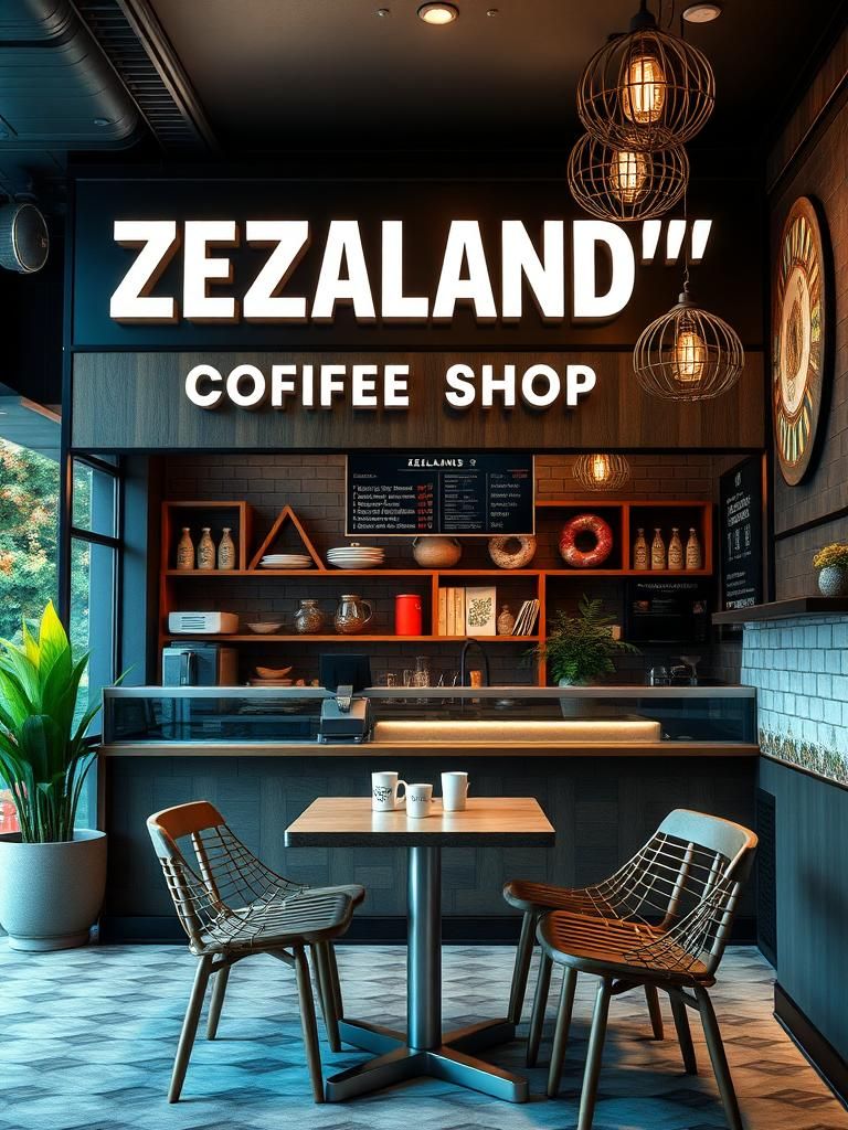 ZEZALANDs’ Doughnut & Coffee Shop