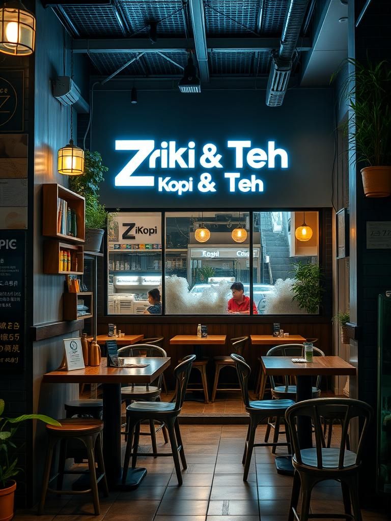 ZS Kopi & Teh 左手男港式咖啡奶茶 1 ZS Kopi & Teh 左手男港式咖啡奶茶